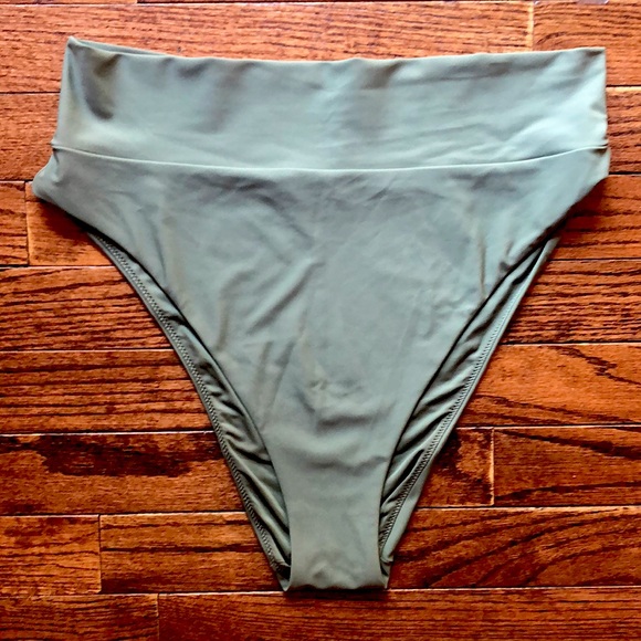 Aerie High Cut Cheeky Bikini Bottom - Picture 5 of 7